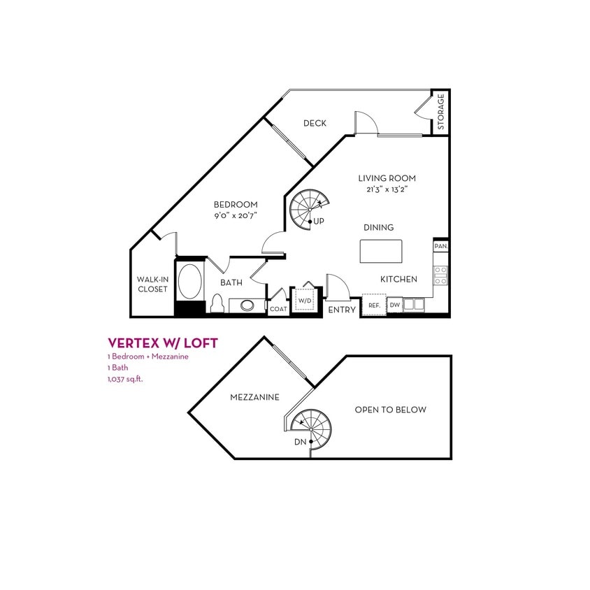 Floor Plan - Vertex w Loft