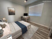 staged photo guest bedroom - 7431 Warren Cir House