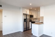 1BR, 1BA - 800SF - Kitchen/Dining Area - Elm Drive Apartments