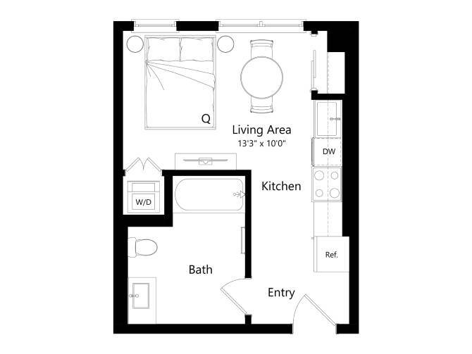 Floor Plan - 501-Broadway_A1