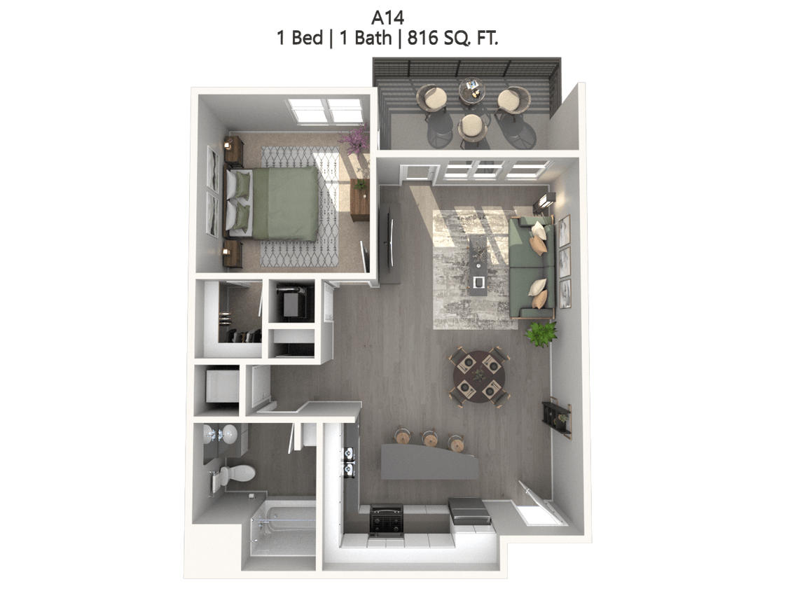 Floor Plan - A14
