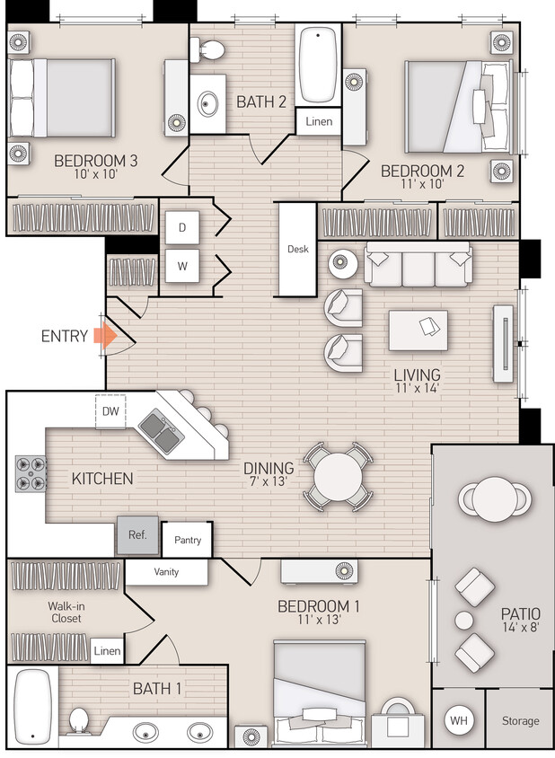 Floor Plan - Plan D