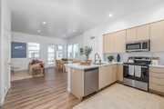 3BR, 3BA - 1,356SF - Kitchen - Desert Meadows Apartments and Townhomes