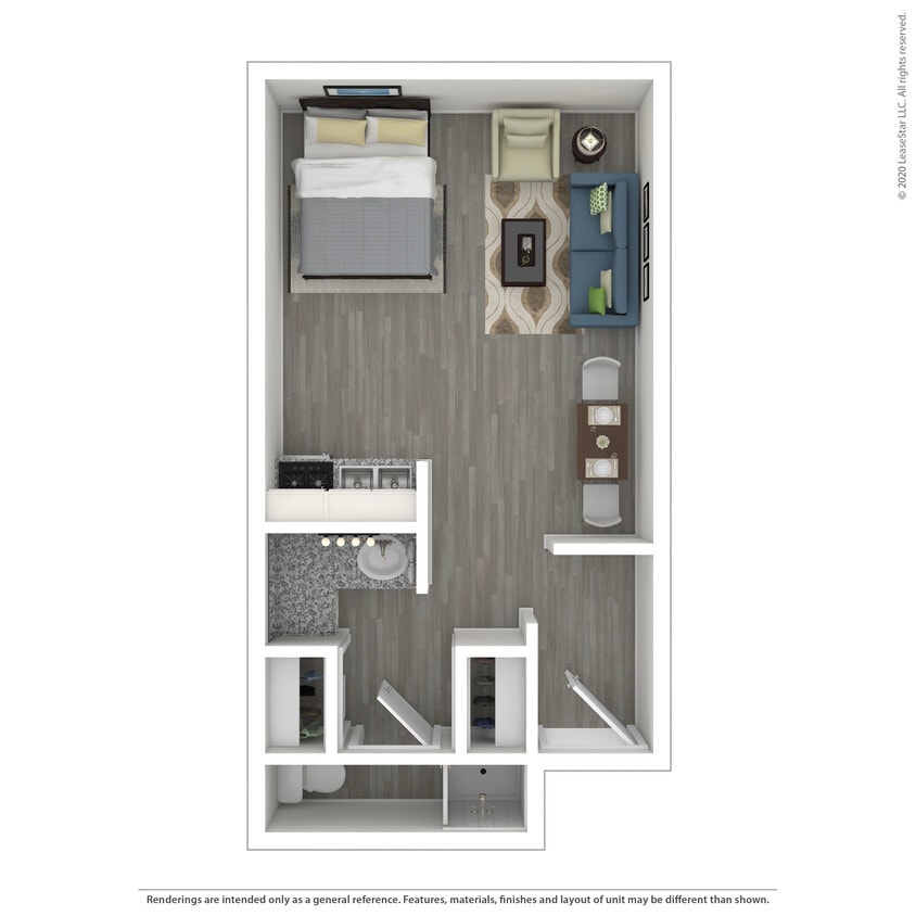 Floor Plan - EFFICIENCY