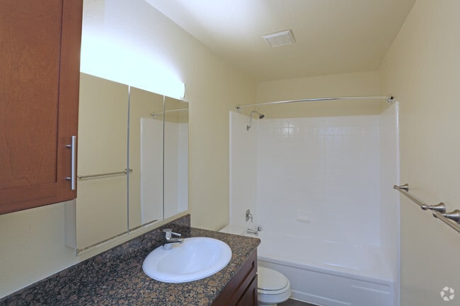 2 BR, 1 BA - 912 SF - The Timbers Apartments