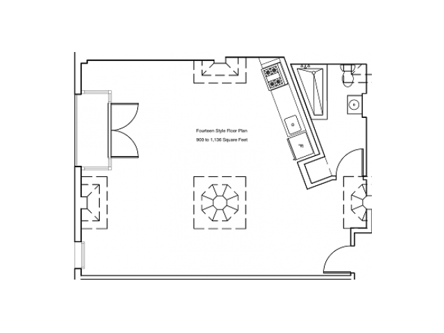Fourteenth Floor Plan - Fourteenth