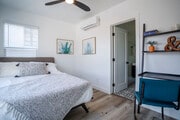 Bedroom #2 w/ city views - 331 N Alexandria Ave Apartment Unit 331.25