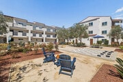 Courtyard - Coastal Village Apartments
