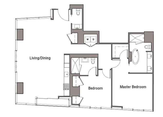 Floor Plan - 2H