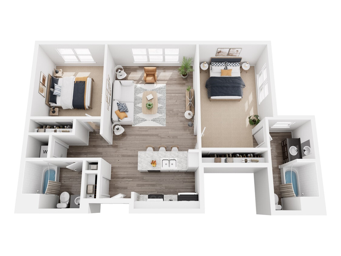 CB4 - 2x2 Floor Plan - CB4