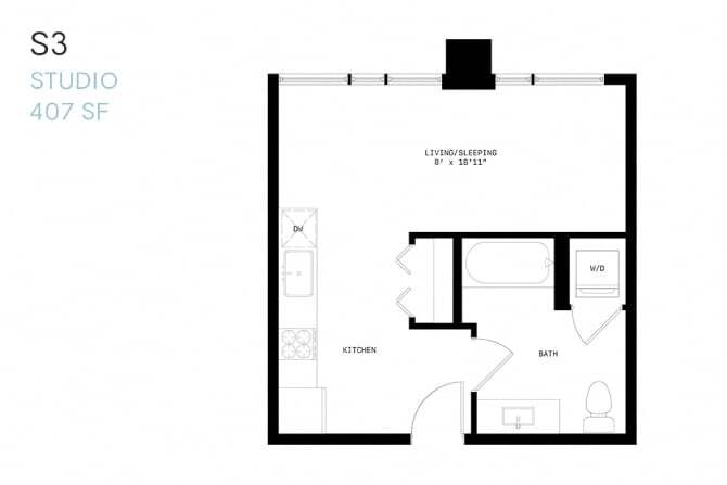 Floor Plan - Studio S3