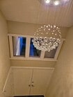 Upstairs view of Chandelier over Foyer - 17631 Mapes Ave