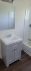 New Bathroom Vanity & flooring - 720 Jewell Dr House