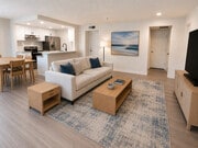 Floor Plan A Living and dining room - Veteran Plaza