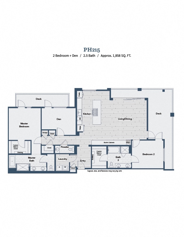 Floor Plan - PH215