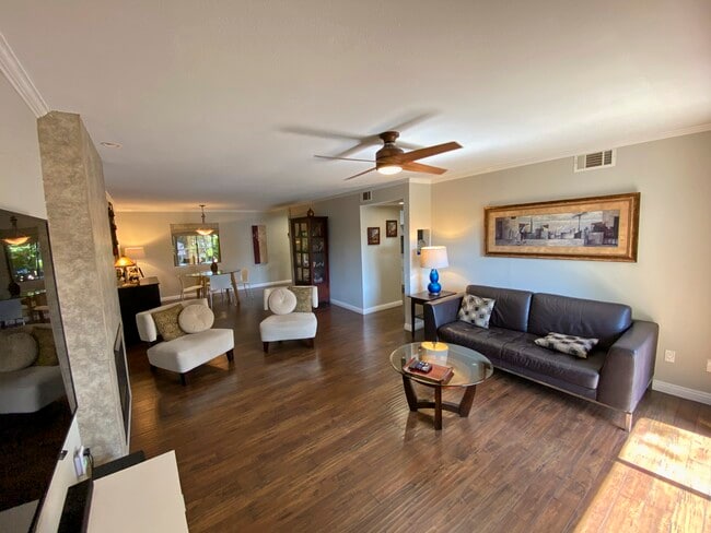 Living Room - 7505 Hampton Ave Unit 1