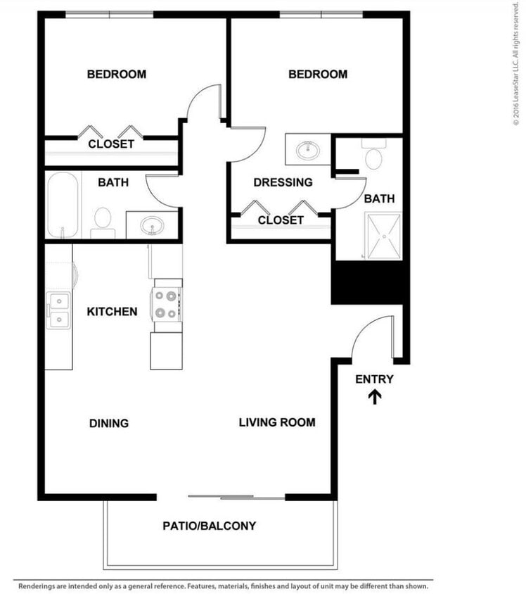Floor Plan - 2x2MR