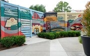 Outdoor Mural Showcasing Local Cucamonga Landmarks and Culture - Villas at the Gardens Apartments