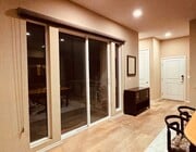 Entryway provides access to washer & dryer, guest bathroom, and balcony (with quiet, doubled-paned w - 13019 Park Pl Unit 403