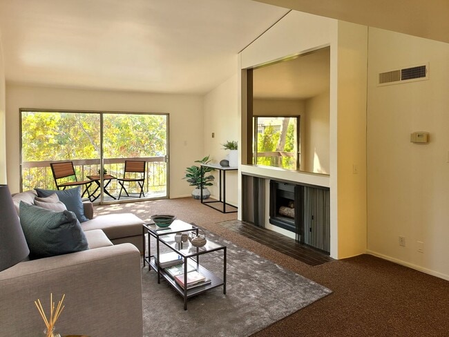 Living Room Furnished Example - 440 Veteran Ave Unit 405