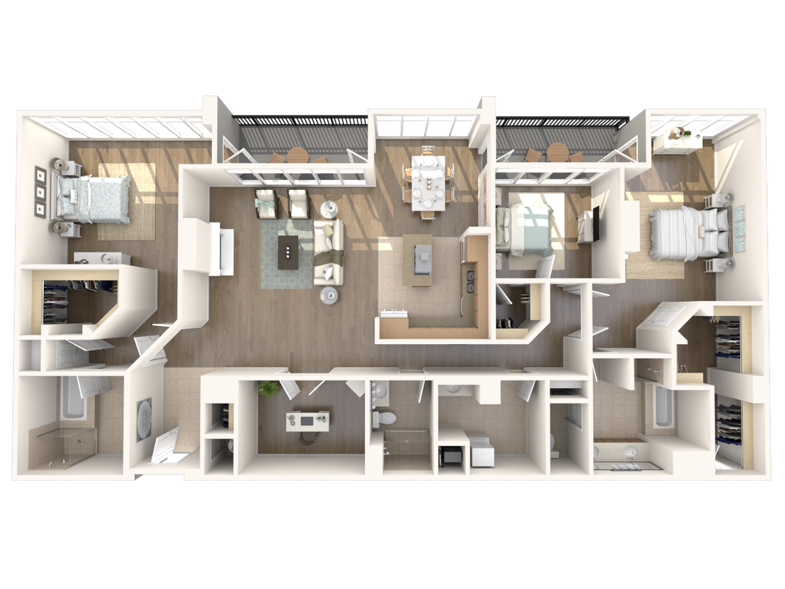 Floor Plan - Madison - Penthouse