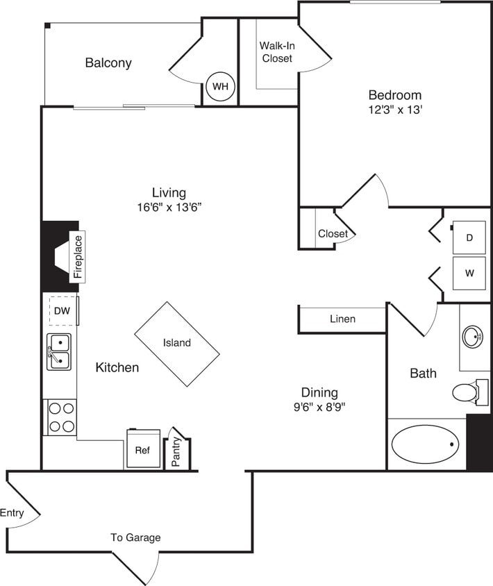 Floor Plan - The Tangier - Alt 2
