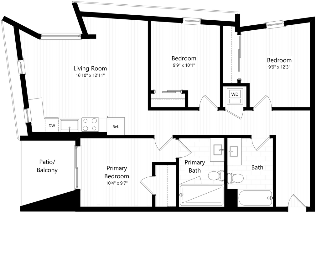 Floor Plan - C - 3x2