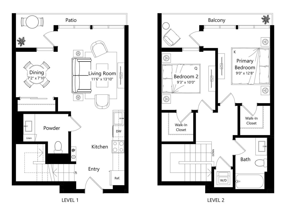 Floor Plan - 1430-Lincoln_T2.L1