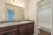 1BR, 1BA - 594SF - Bathroom - El Conquistador Apartments
