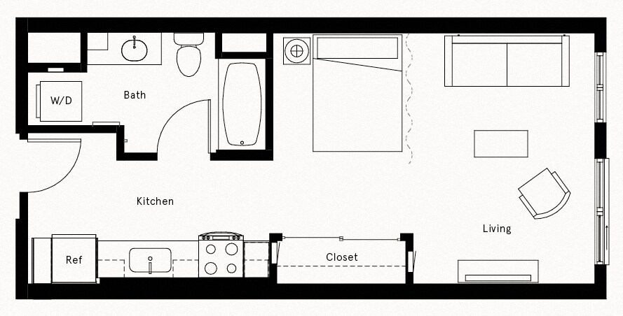 Floor Plan - Studio-A6