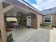 Private entrance at the rear of our home - 7012 Aldea Ave