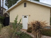 Front door open to Garden - 17915 Erwin St Unit Apartment