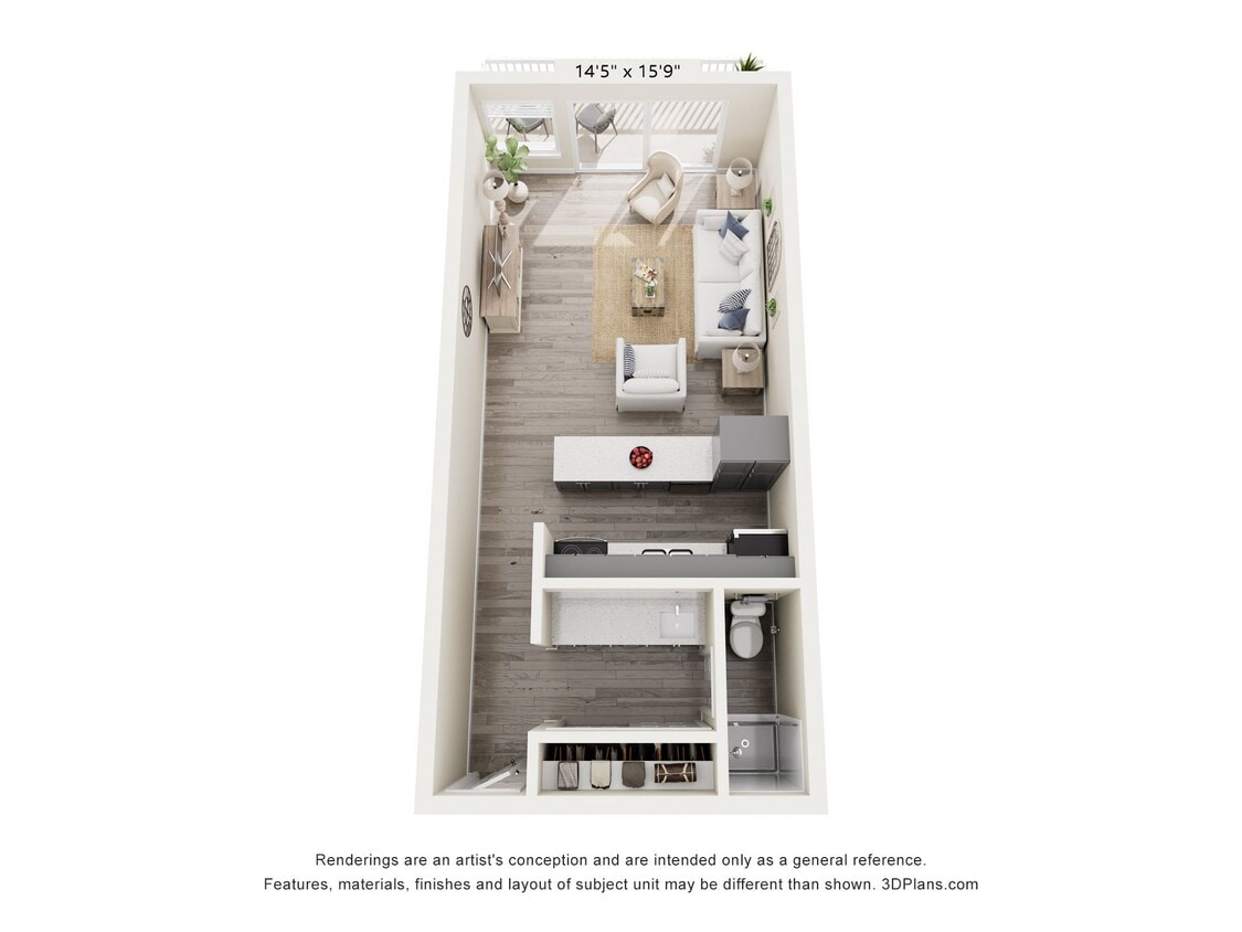 Floor Plan - Studio - Nest