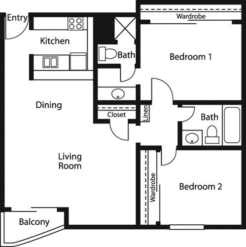Floor Plan - 2A