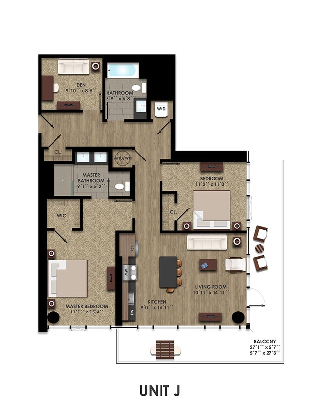Floor Plan - 2-J