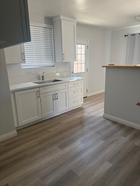 kitchen with new cabinets, new laminate flooring - 14523 Osage Ave Unit 14523 Osage Av, #3