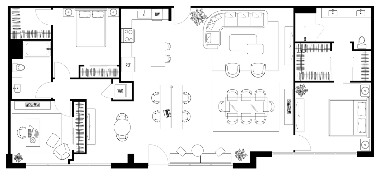 Floor Plan - LIVE WORK EIGHT