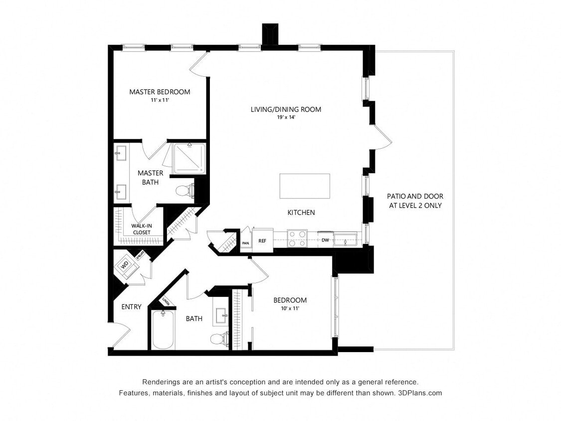 Floor Plan - HARBOR B8B