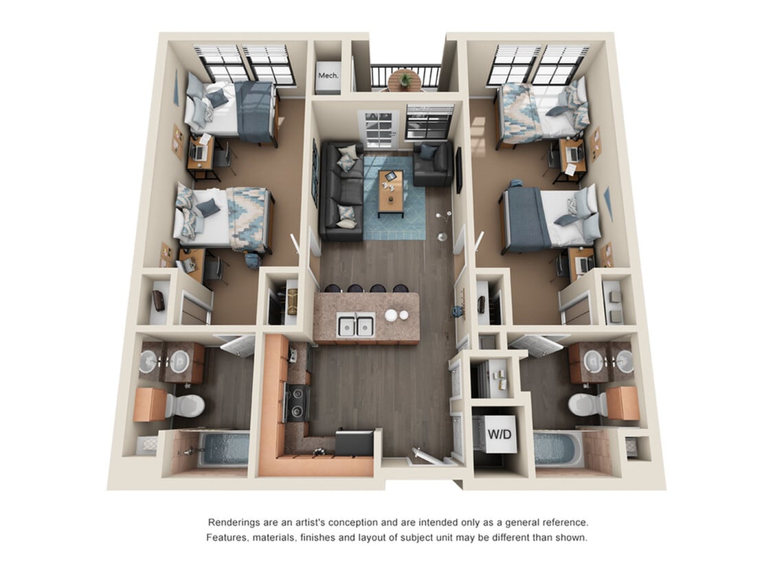 2 BR 2 Bath Elite - 2BR/2BA - Elite
