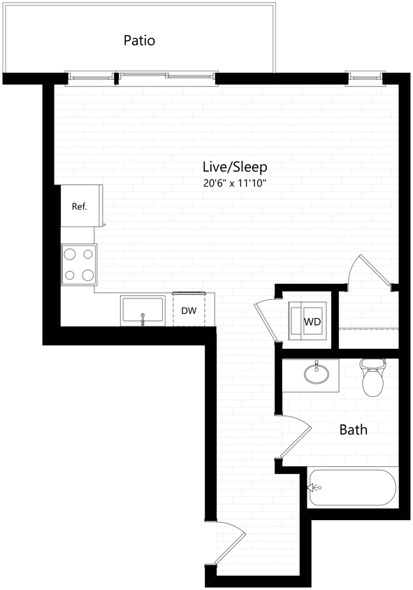 Floor Plan - A - Studio