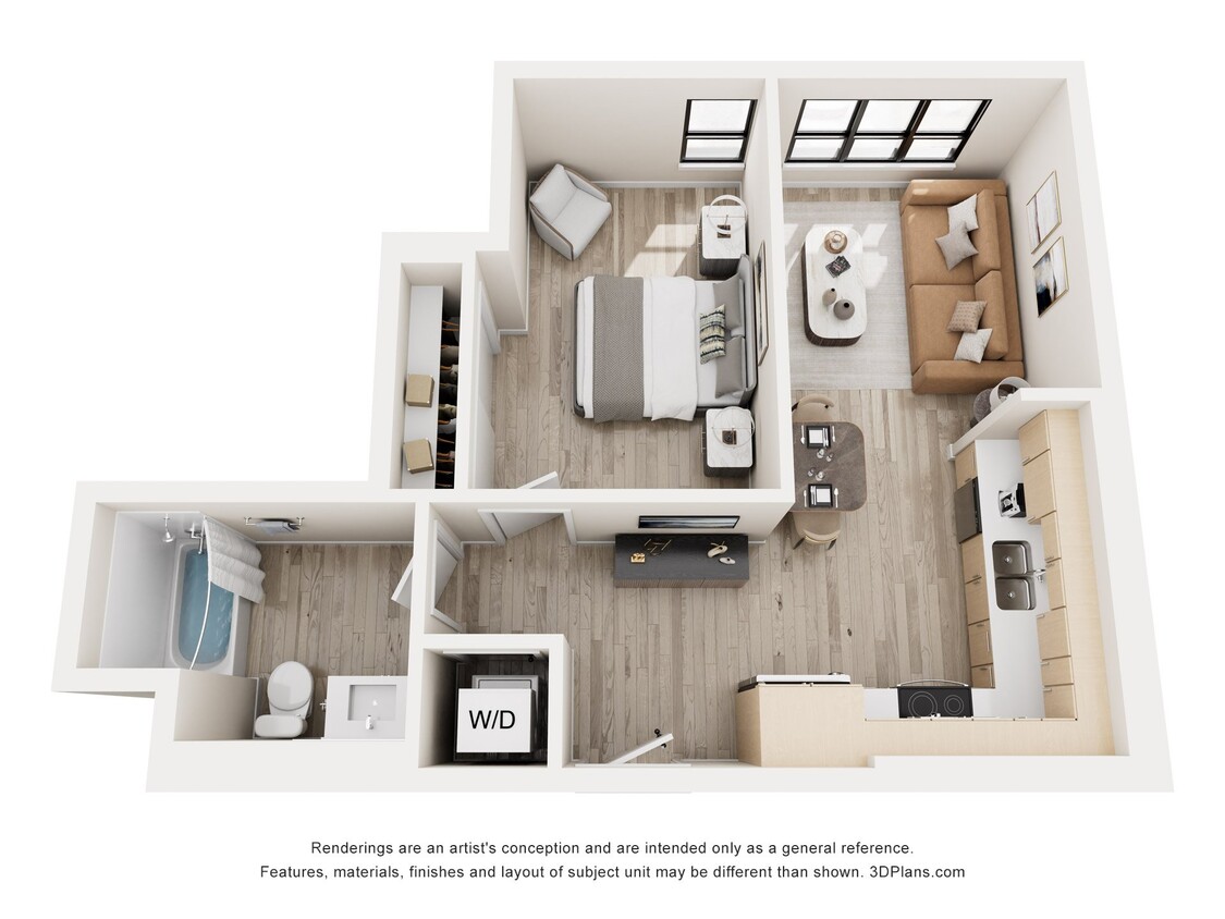 Floor Plan - 1B5