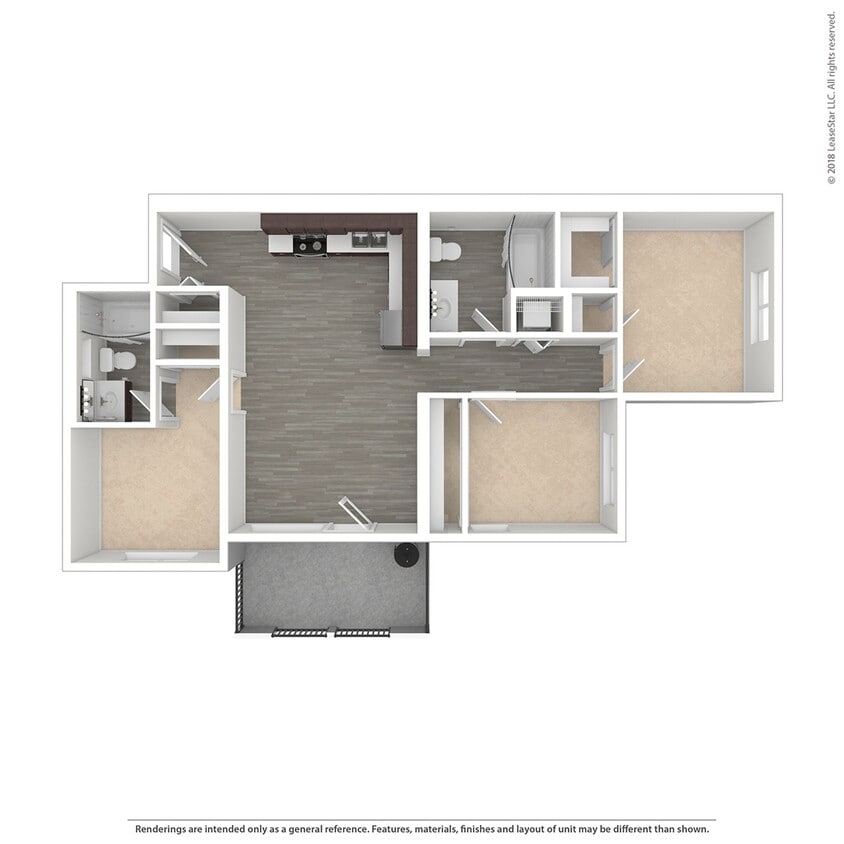 Floor Plan - A: 3x2