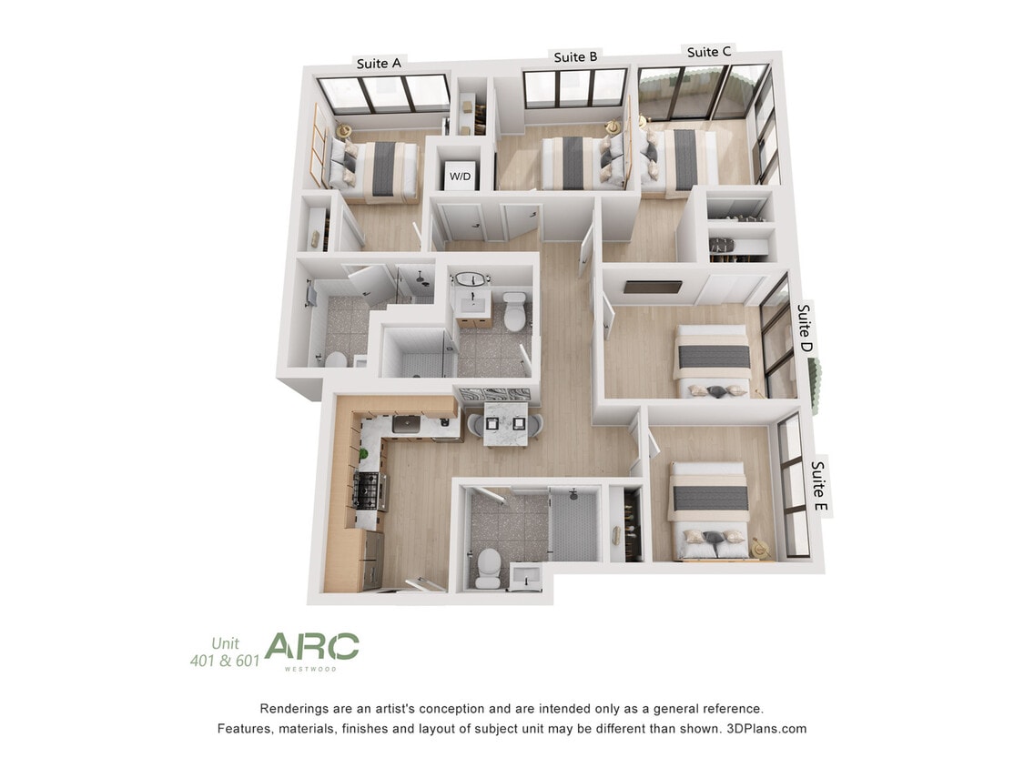 ARC Westwood_Unit 601 - Penthouse Furnished Suite