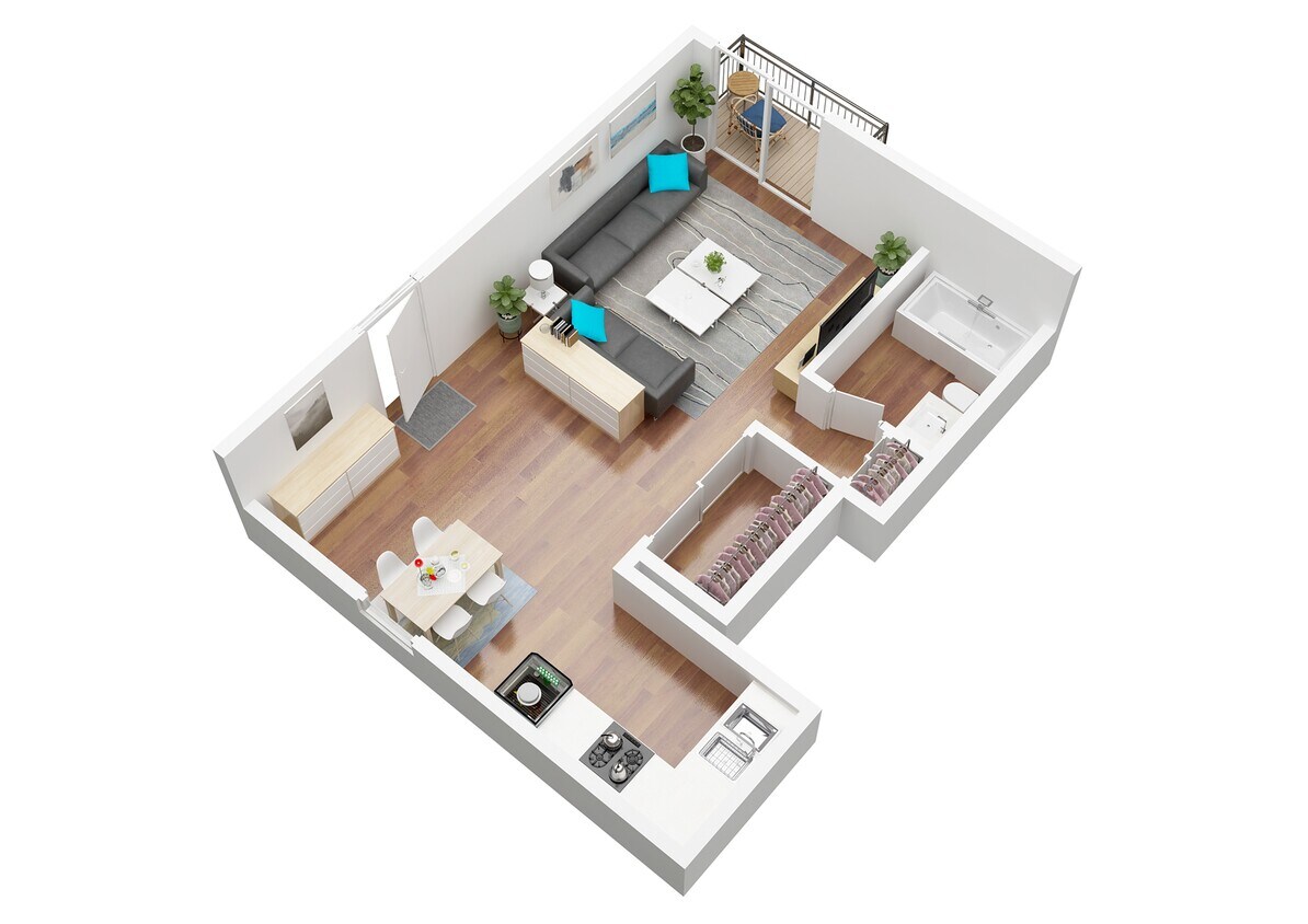 Floor Plan - The Monaco