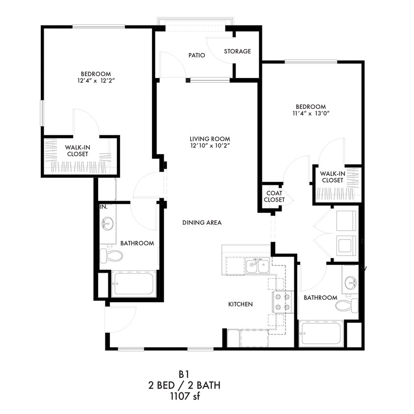 Floor Plan - Plan B1