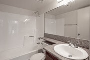 1BR, 1BA - 700SF Bathroom - Harbor Village Apartments