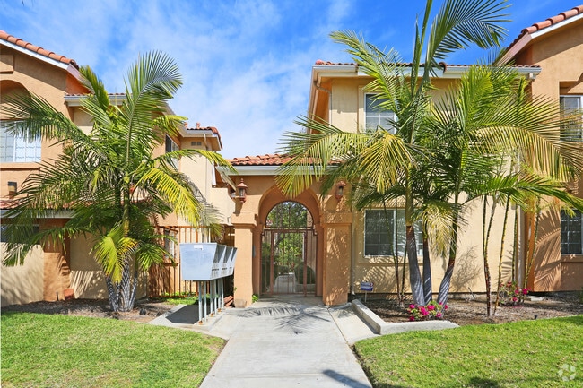 Gated Entry - Palm Villas Apartments
