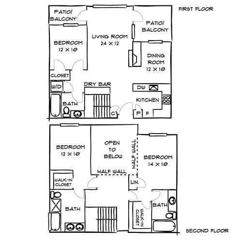 Floor Plan - Palermo Penthouse Premier