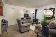 2BR, 1BA - 863SF - Living Room - Sunrise Apartments
