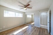 1BR, 1BA - 650SF - Bedroom - Laurel Village Apartments